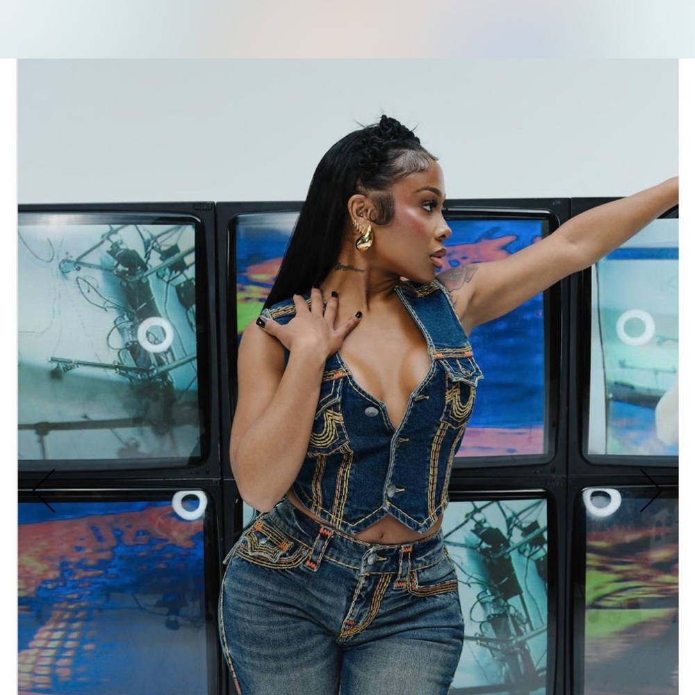 True Religion Super Q Denim set